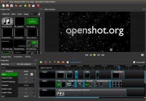 Programa OpenShot para videos