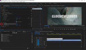 Aplicar una disolución de texto en premiere