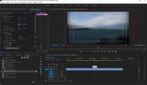Pasos para la transición desenfoque en premiere
